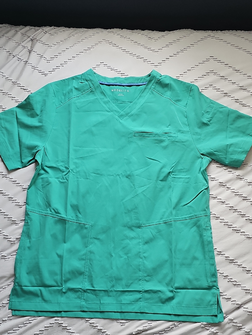 Medelita Men's Teal Scrub Set